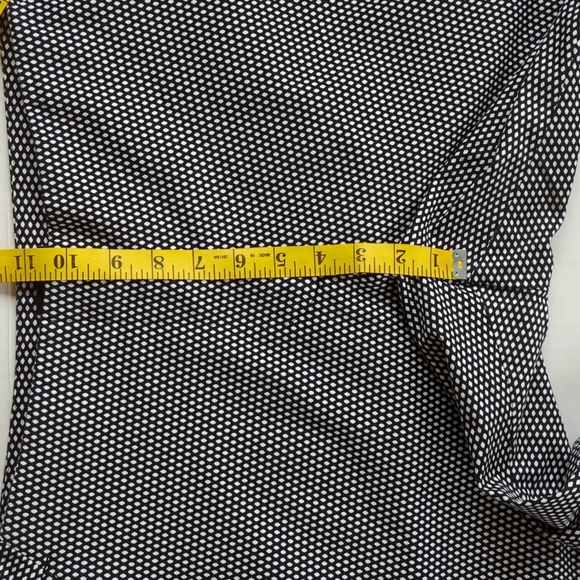 Worthington Modern Fit Capri Cropped Pants 16P Black White Pattern - Picture 11 of 12